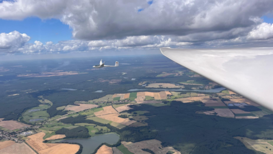 11. Runde Bundesliga: Brandenburger Piloten fliegen an einem Tag über 7000 km