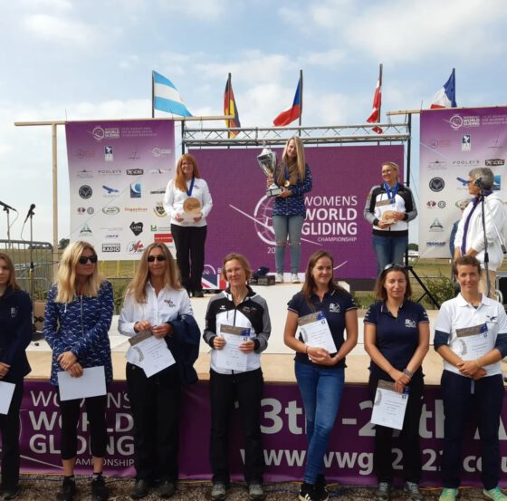 Bronze auf der WM der Frauen im Streckensegelflug!