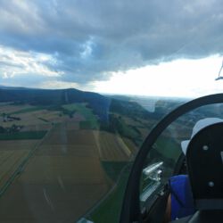 In der Platzrunde am Dingel