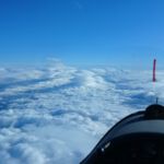 Über dem Wolkengebirge (Foto Herbert Horbrügger)